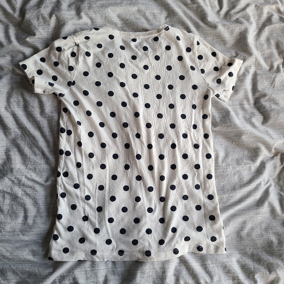 J.Crew Polka Dot T-Shirt - Picture 3 of 3